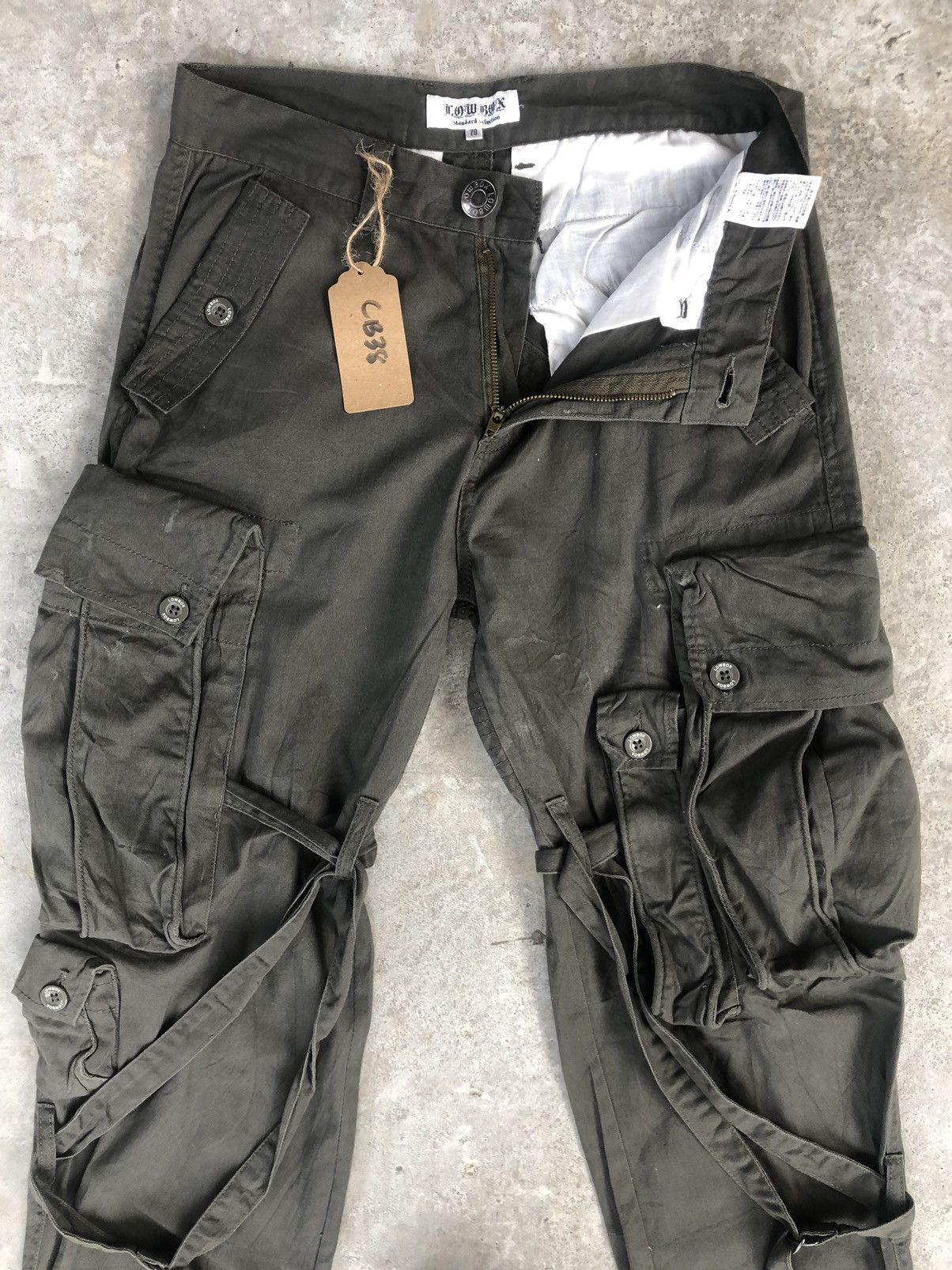 LOWBOX Low box Parachute Cargo Pants Tactical Multipocket Bondage Size US 30 / EU 46 - 3 Thumbnail