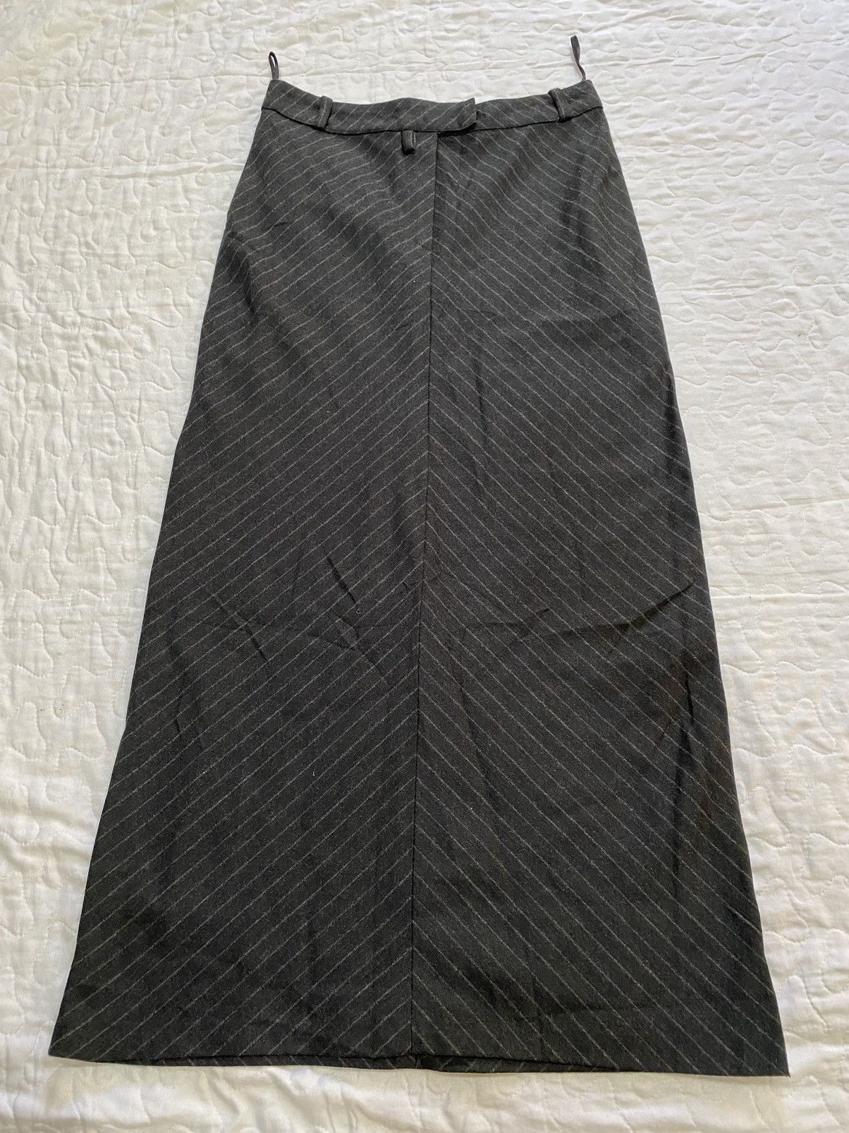 image of Isabel Marant x Vintage Wool Maxi Skirt in Black, Women's (Size 28)