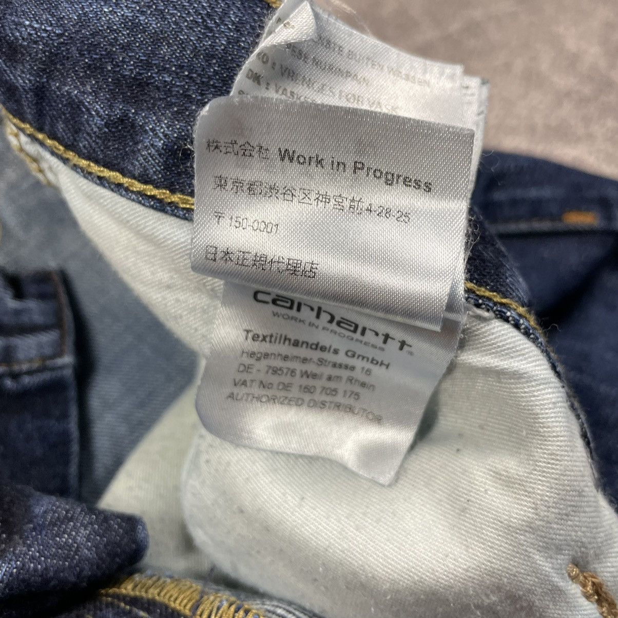 Carhartt Carhartt Privateer 32x32 Blue Jeans Size US 32 / EU 48 - 15 Thumbnail