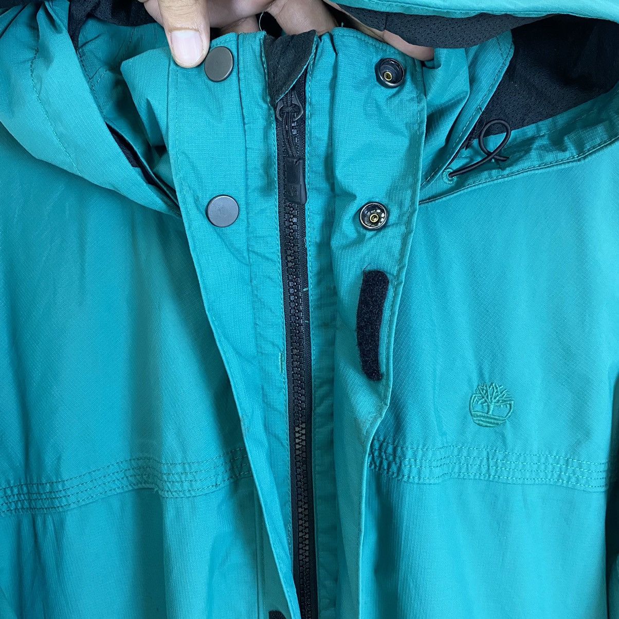 Timberland 🔥LAST PRICE🔥 Timberland Waterproof Nylon Hooded Jacket Size US L / EU 52-54 / 3 - 9 Thumbnail