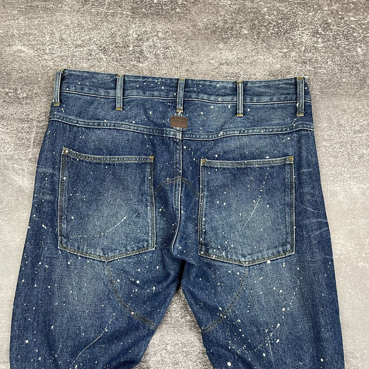 G-Star G-Star Raw Blue 30x30 Painted Jeans Size US 30 / EU 46 - 14 Thumbnail
