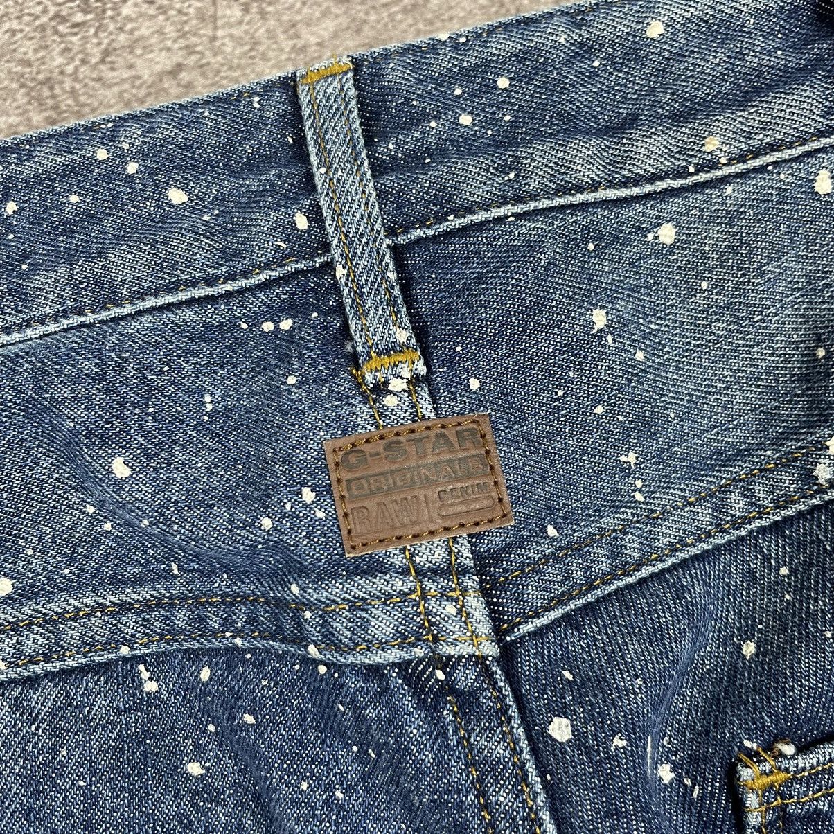 G-Star G-Star Raw Blue 30x30 Painted Jeans Size US 30 / EU 46 - 16 Thumbnail