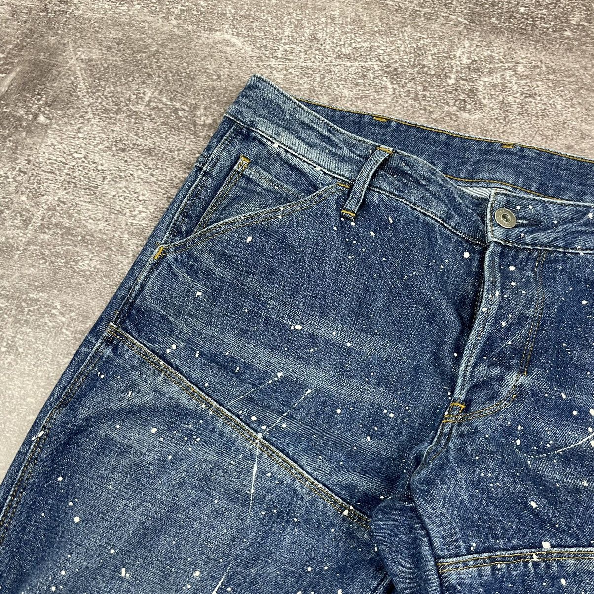 G-Star G-Star Raw Blue 30x30 Painted Jeans Size US 30 / EU 46 - 4 Thumbnail