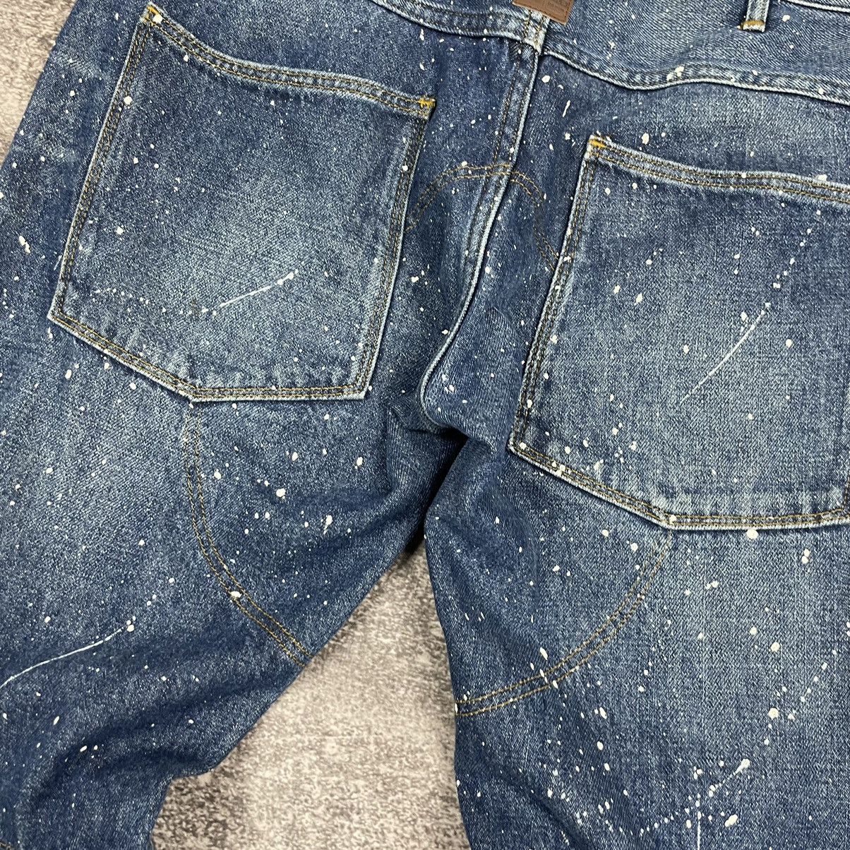 G-Star G-Star Raw Blue 30x30 Painted Jeans Size US 30 / EU 46 - 17 Thumbnail