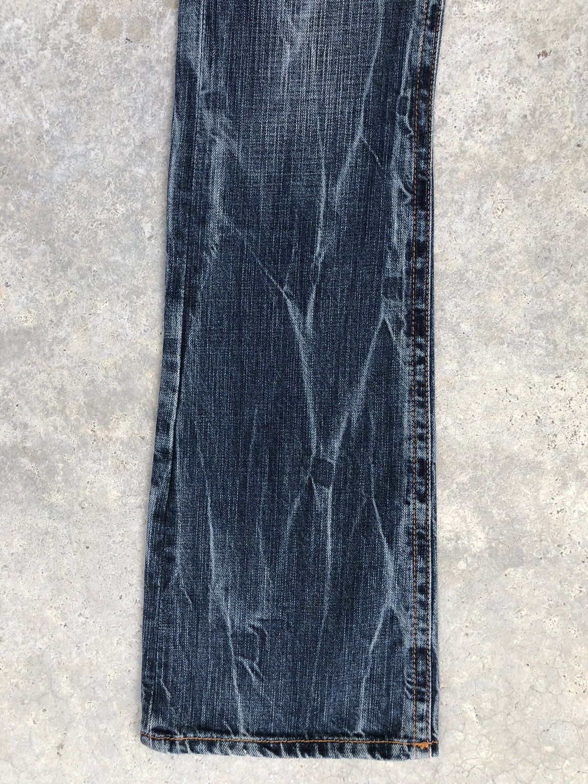 If Six Was Nine Japanese A/L Flared Jeans Distressed Jeans Size US 30 / EU 46 - 7 Thumbnail
