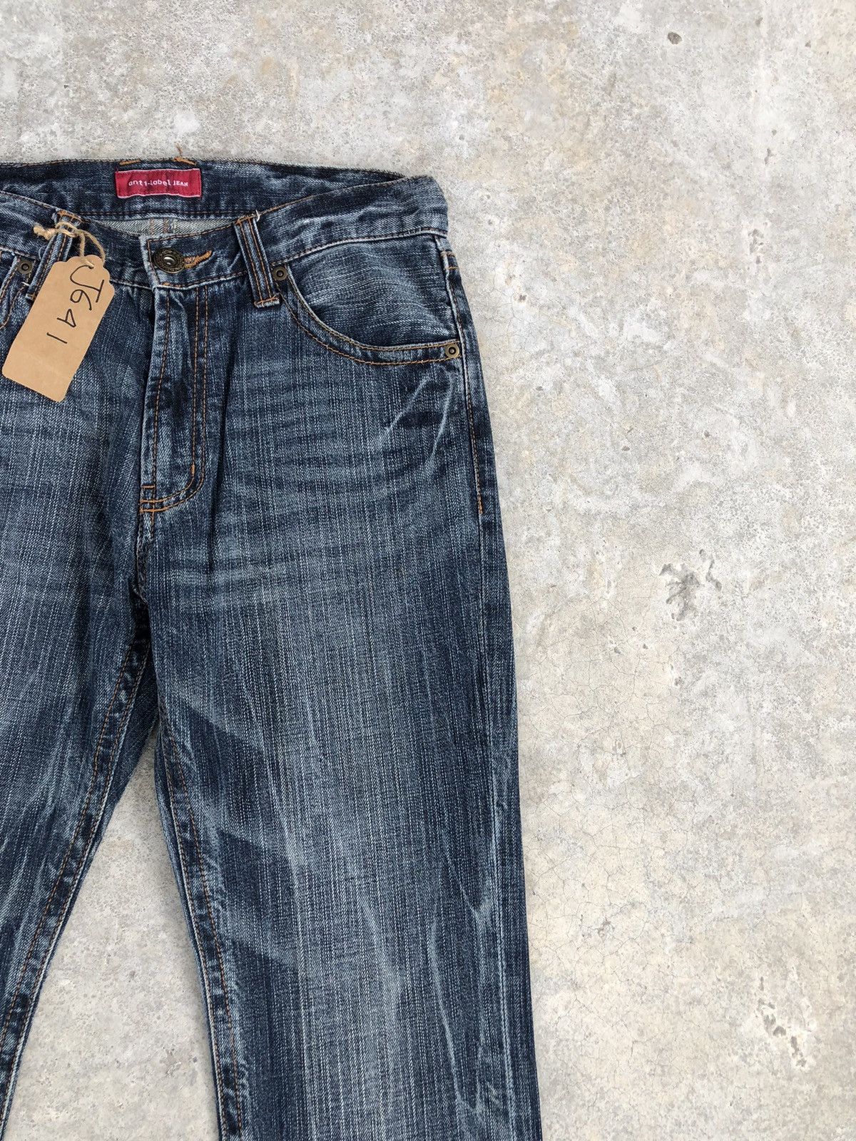 If Six Was Nine Japanese A/L Flared Jeans Distressed Jeans Size US 30 / EU 46 - 6 Thumbnail
