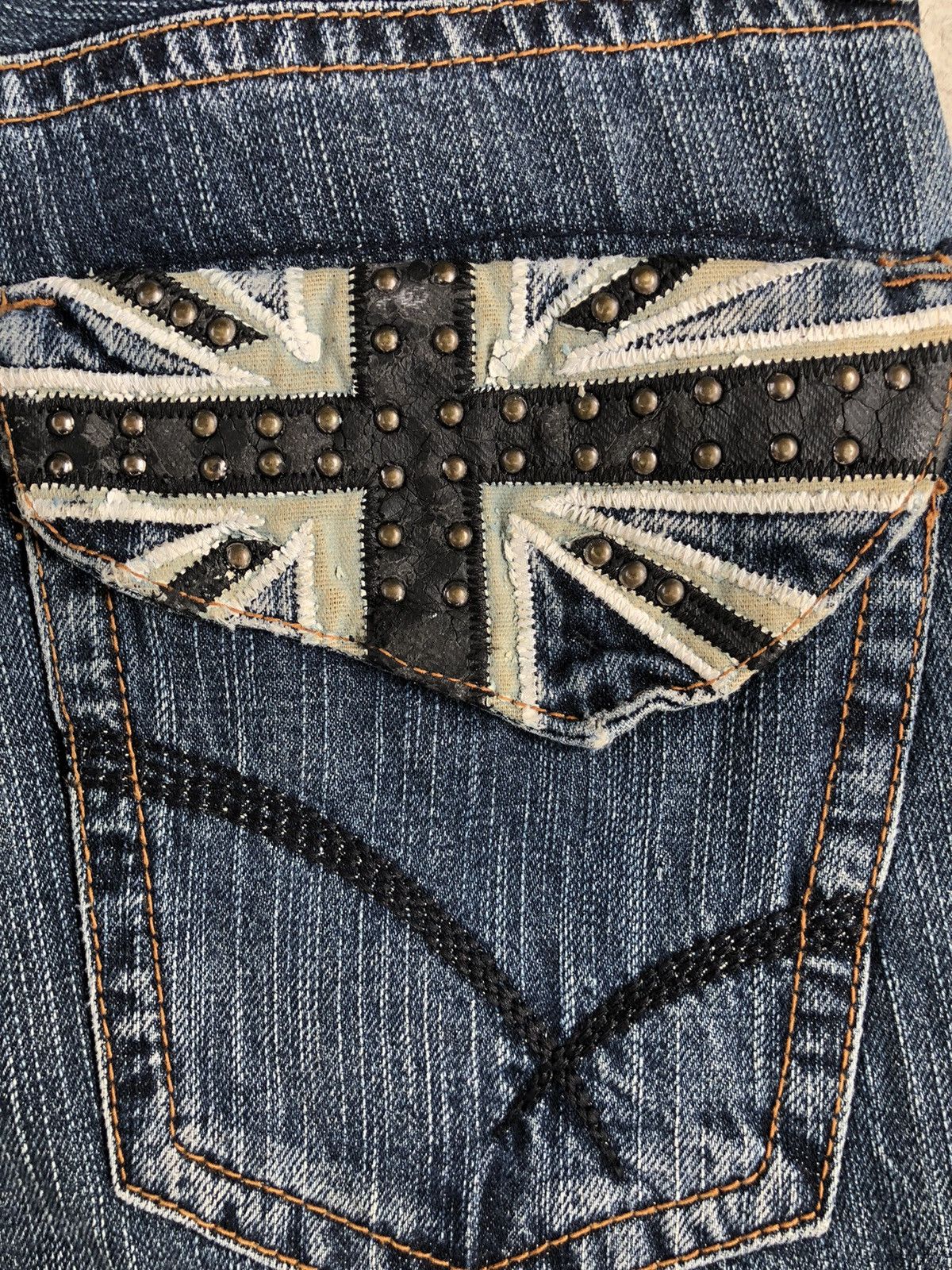 If Six Was Nine Japanese A/L Flared Jeans Distressed Jeans Size US 30 / EU 46 - 14 Thumbnail