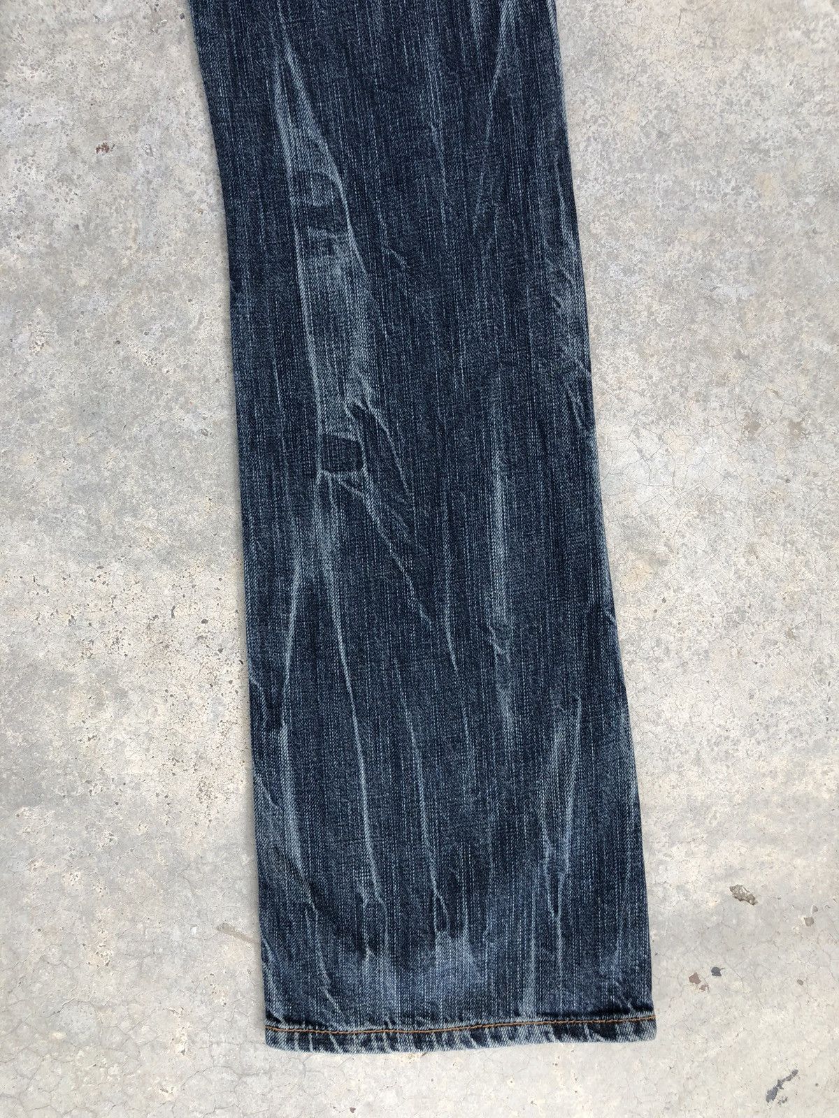 If Six Was Nine Japanese A/L Flared Jeans Distressed Jeans Size US 30 / EU 46 - 13 Thumbnail