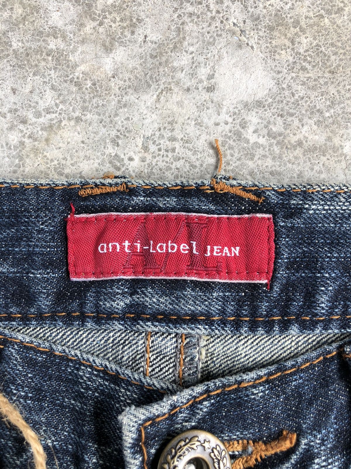 If Six Was Nine Japanese A/L Flared Jeans Distressed Jeans Size US 30 / EU 46 - 16 Thumbnail