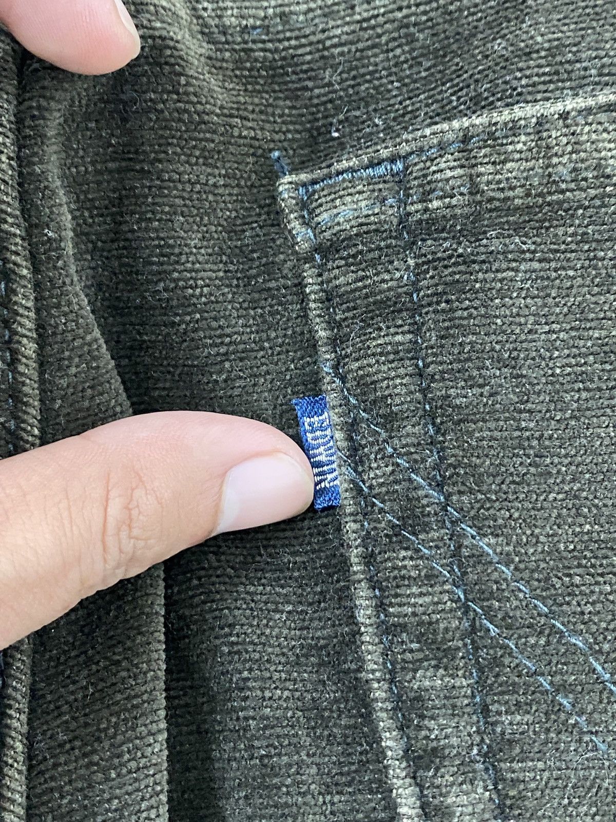 Edwin Edwin Corduroy Made In Japan Pants Size US 30 / EU 46 - 17 Thumbnail