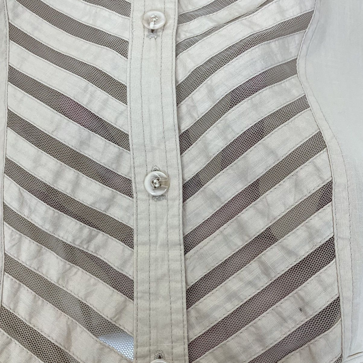 Vintage 🔥LAST PRICE🔥 Japanese Rare Design Button Up Shirt Size M / US 6-8 / IT 42-44 - 14 Thumbnail