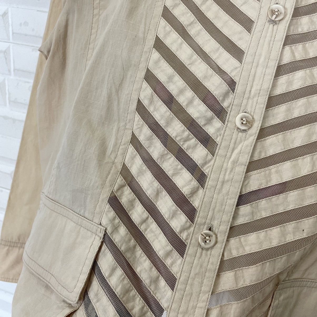Vintage 🔥LAST PRICE🔥 Japanese Rare Design Button Up Shirt Size M / US 6-8 / IT 42-44 - 9 Thumbnail