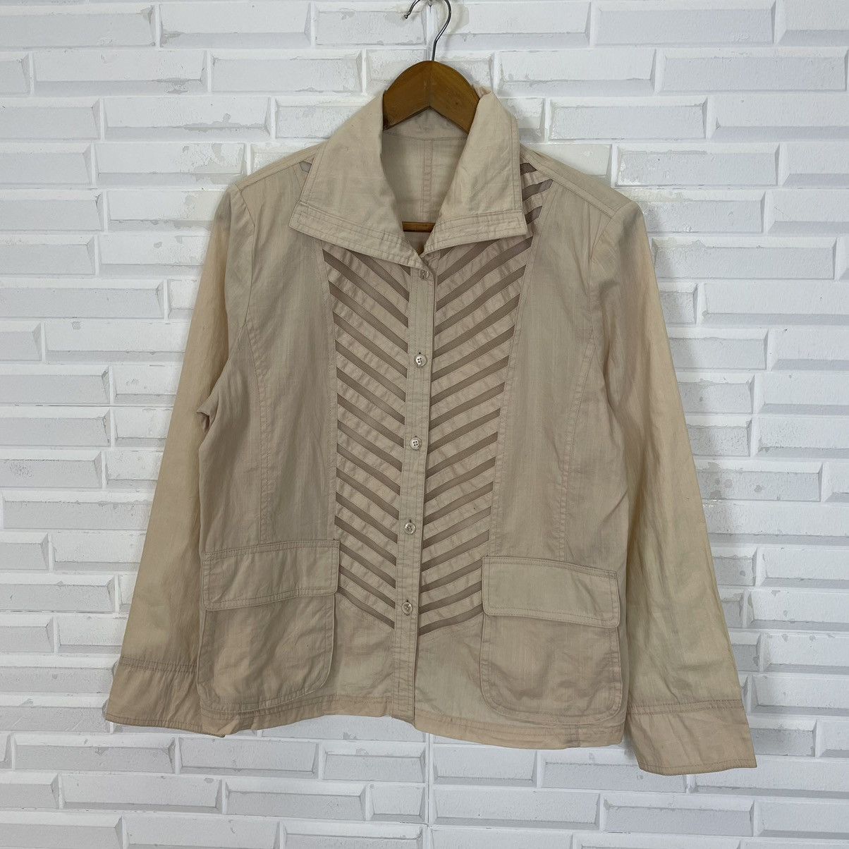 Vintage 🔥LAST PRICE🔥 Japanese Rare Design Button Up Shirt Size M / US 6-8 / IT 42-44 - 1 Thumbnail