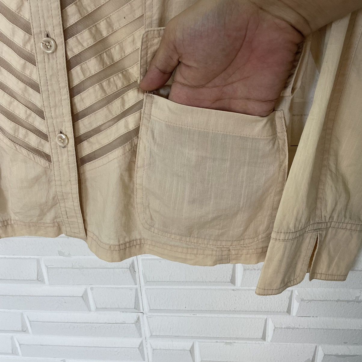Vintage 🔥LAST PRICE🔥 Japanese Rare Design Button Up Shirt Size M / US 6-8 / IT 42-44 - 10 Thumbnail