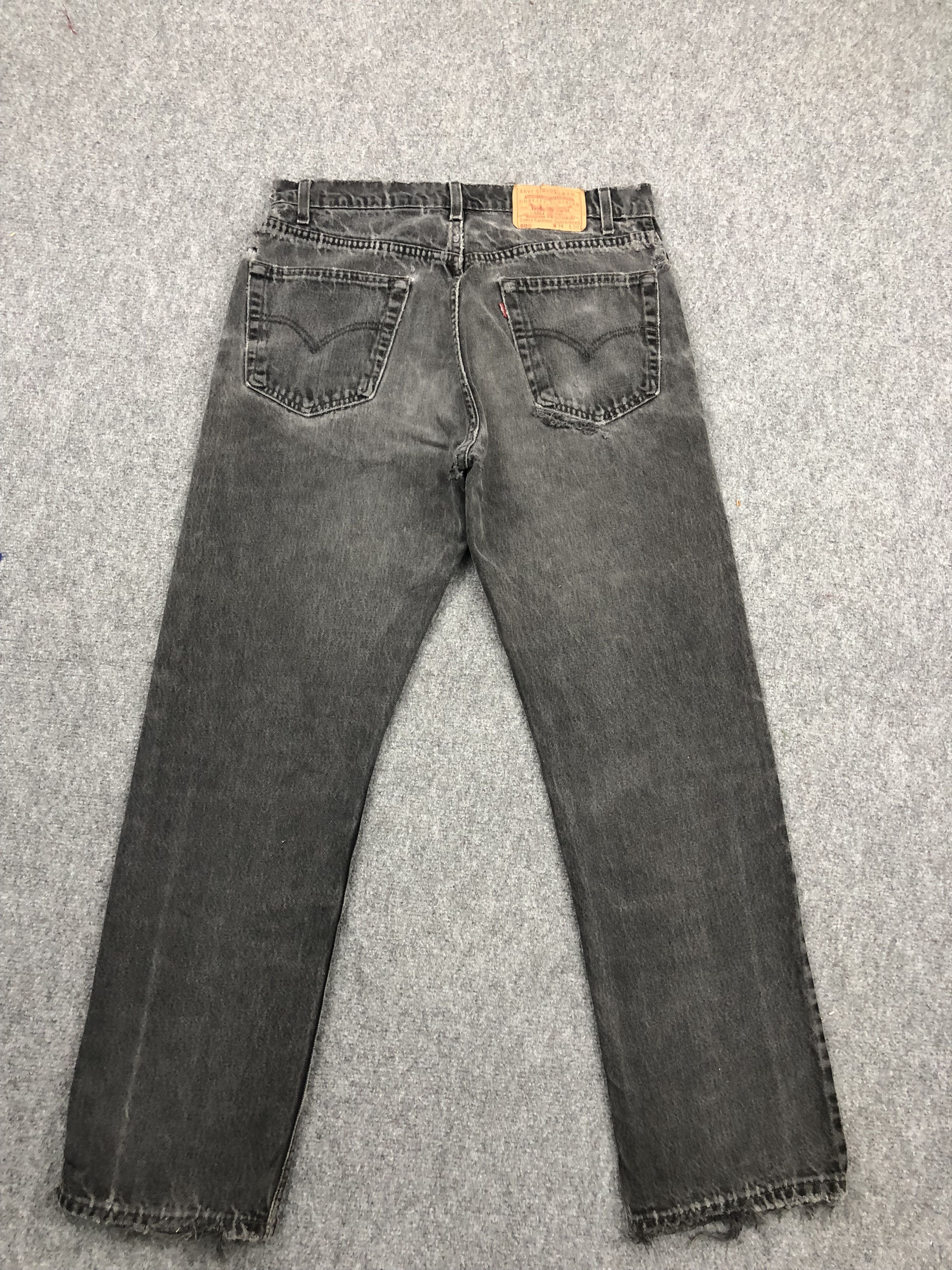 Levi's × Vintage Vintage 90s Levis 505 Faded Blue Jeans DP1565 Size US 34 / EU 50 - 3 Thumbnail