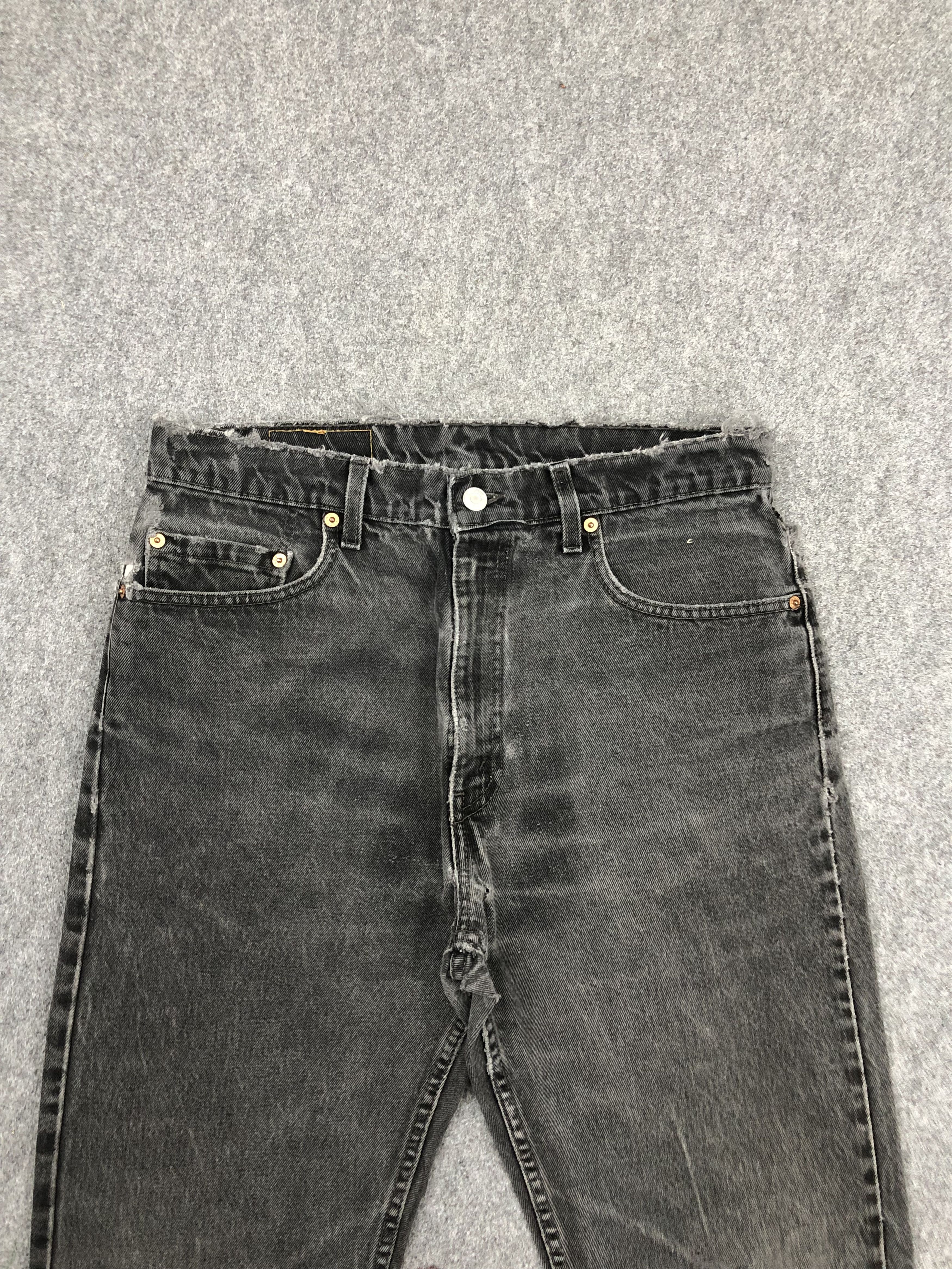 Levi's × Vintage Vintage 90s Levis 505 Faded Blue Jeans DP1565 Size US 34 / EU 50 - 2 Thumbnail