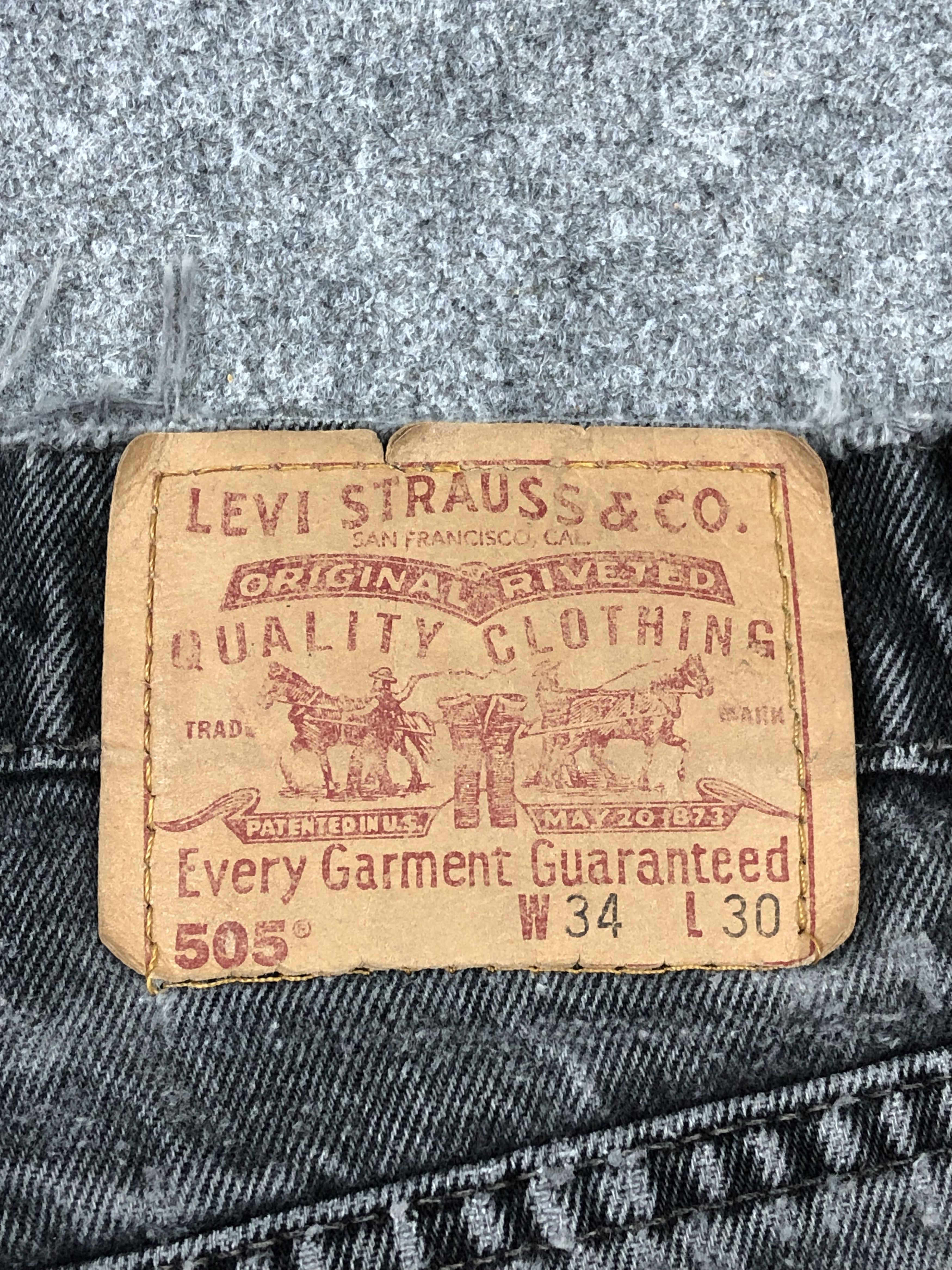 Levi's × Vintage Vintage 90s Levis 505 Faded Blue Jeans DP1565 Size US 34 / EU 50 - 5 Thumbnail