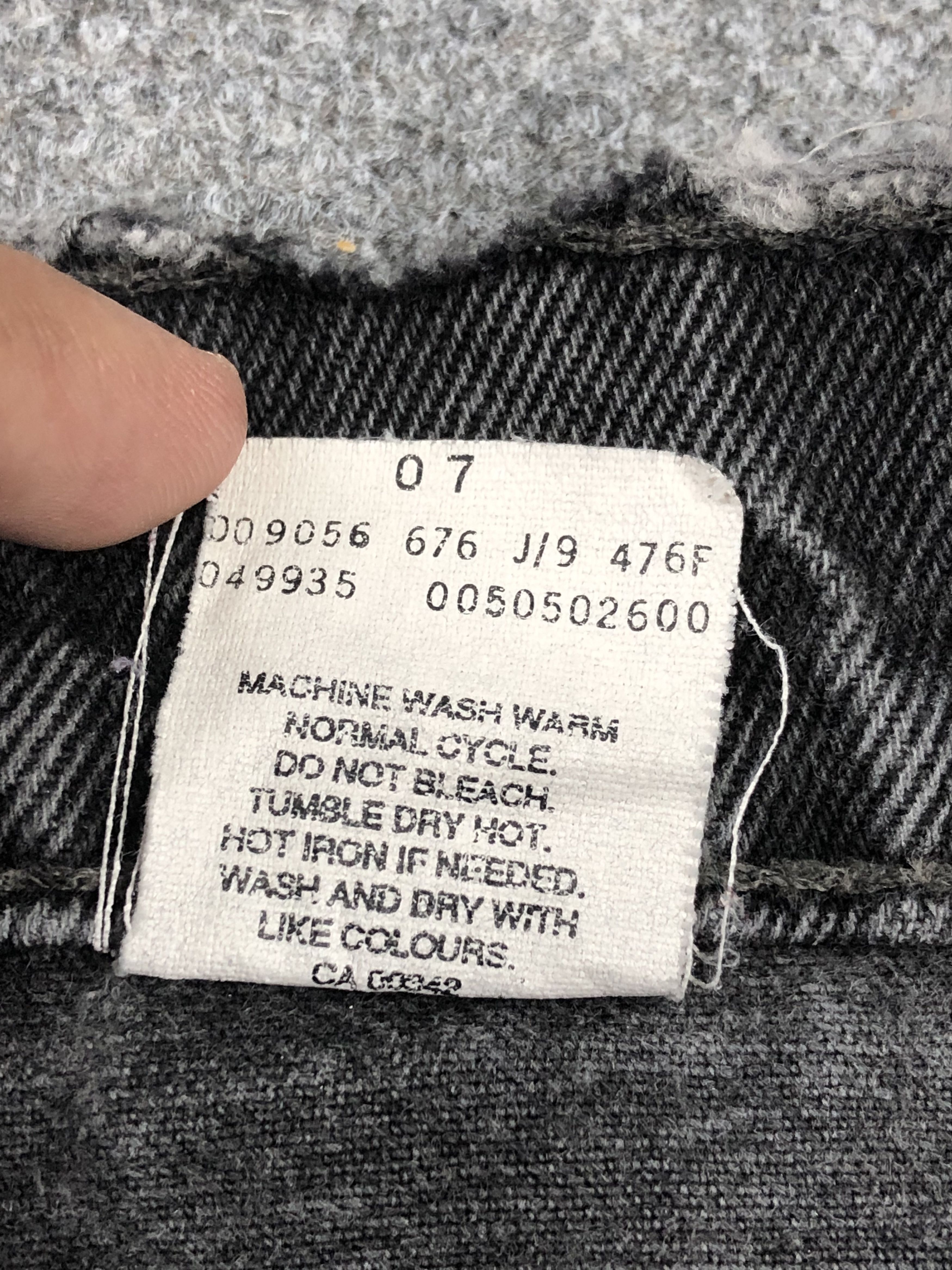 Levi's × Vintage Vintage 90s Levis 505 Faded Blue Jeans DP1565 Size US 34 / EU 50 - 8 Thumbnail