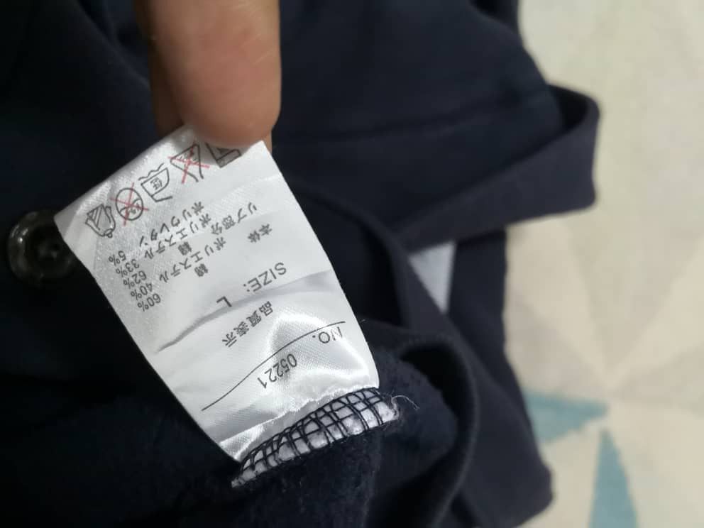 Yohji Yamamoto SACSNY Y'SACCS Button Up Sweatshirt Size US L / EU 52-54 / 3 - 3 Thumbnail