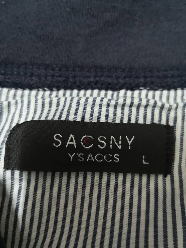 Yohji Yamamoto SACSNY Y'SACCS Button Up Sweatshirt Size US L / EU 52-54 / 3 - 2 Thumbnail