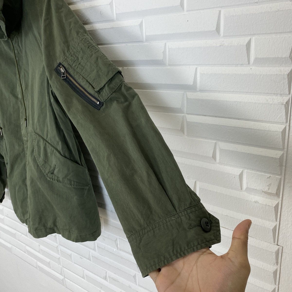 Beams Plus Beams Heart Zipper Snap Button Up Hooded Jacket Size US S / EU 44-46 / 1 - 11 Thumbnail