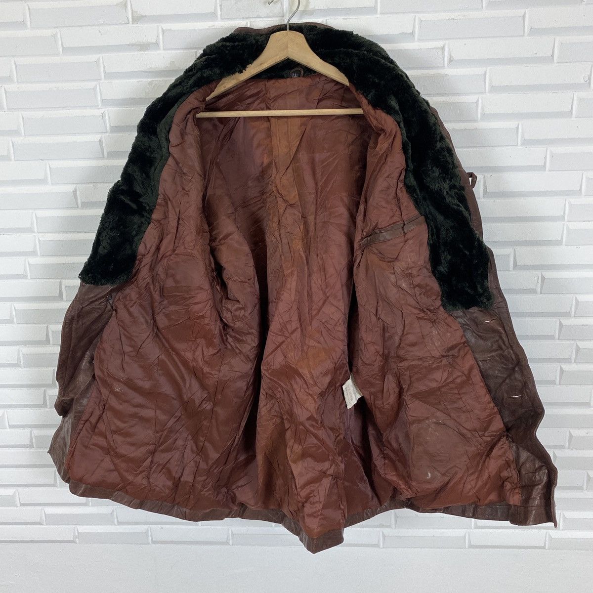 Genuine Leather Japanese Navajo Sheep Leather Jacket Coat Size US XL / EU 56 / 4 - 17 Thumbnail
