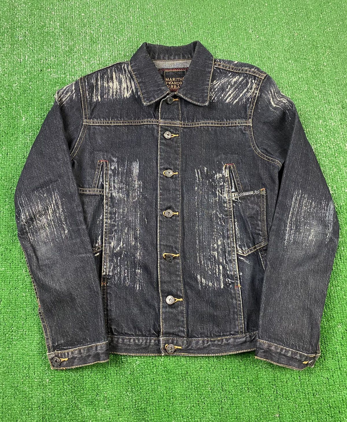 Marithe + Francois Girbaud × Vintage Vintage Marithe Francois Girbaud Women’s Jean Jacket Size S / US 4 / IT 40 - 1 Thumbnail