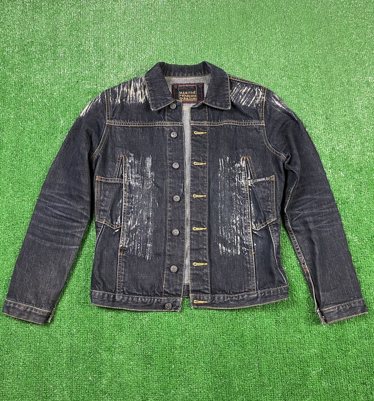 Marithe + Francois Girbaud × Vintage Vintage Marithe Francois Girbaud Women’s Jean Jacket Size S / US 4 / IT 40 - 3 Thumbnail
