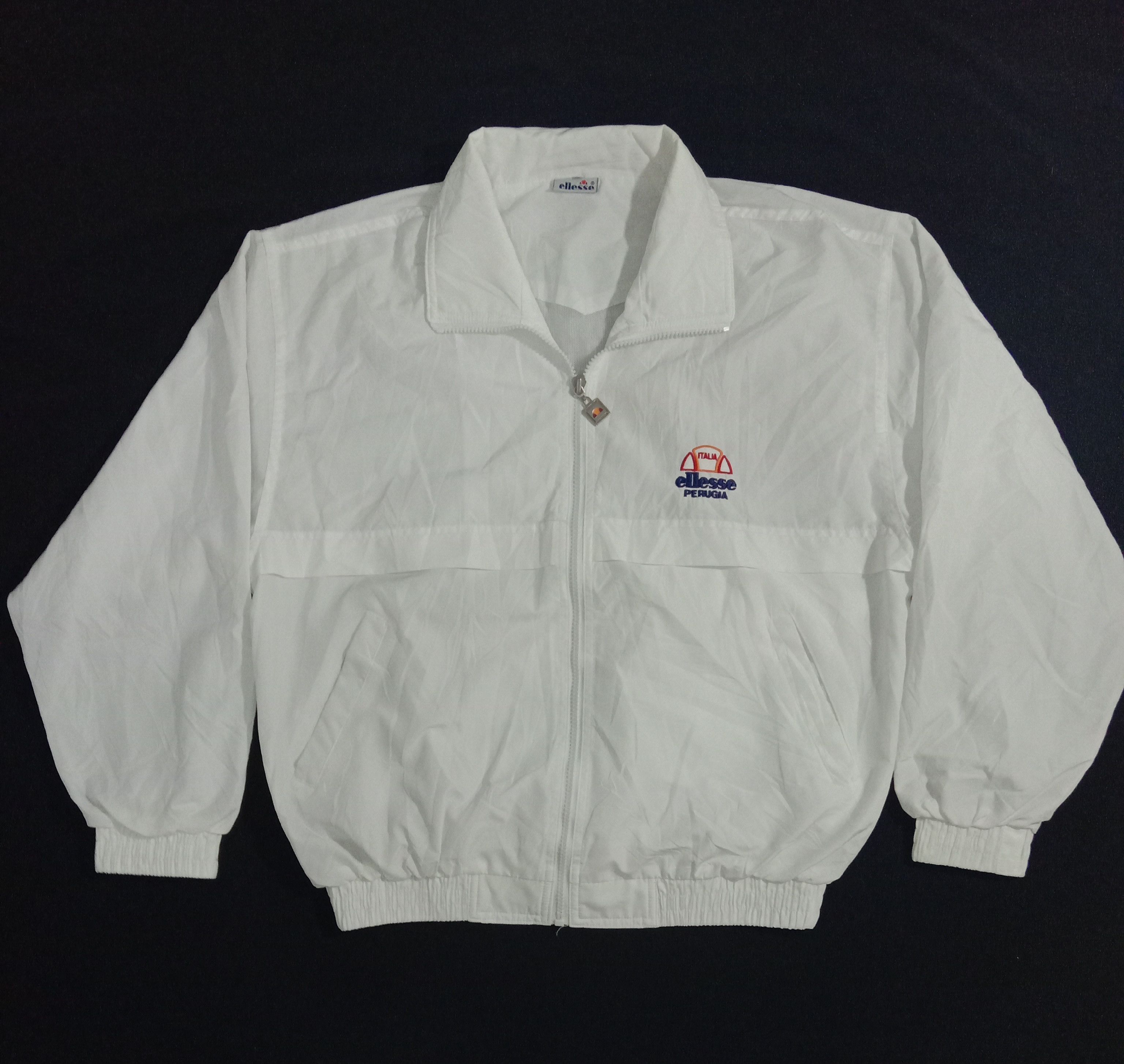 Ellesse Vintage Italia Ellesse Perugia Bomber Windbreaker Jacket Size US M / EU 48-50 / 2 - 1 Thumbnail