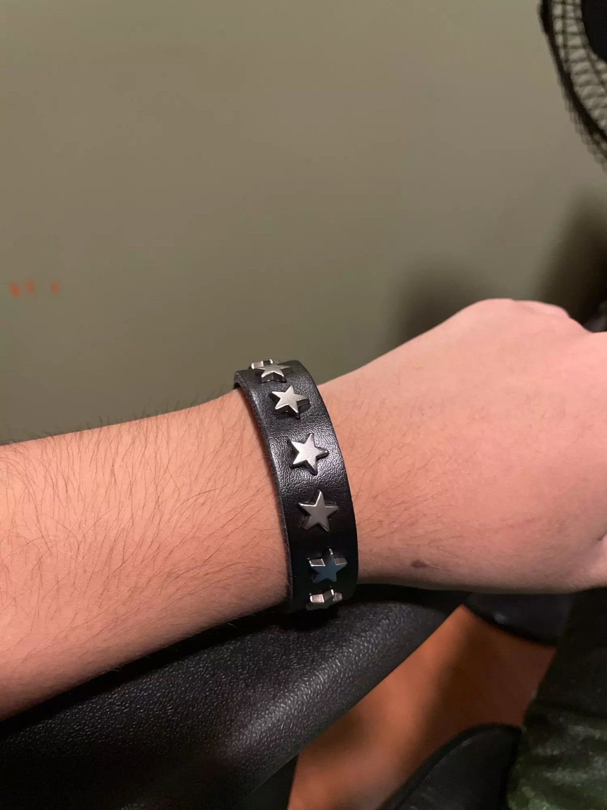 Jewelry Punk Rock Wrap Leather Bracelet Size ONE SIZE - 2 Thumbnail