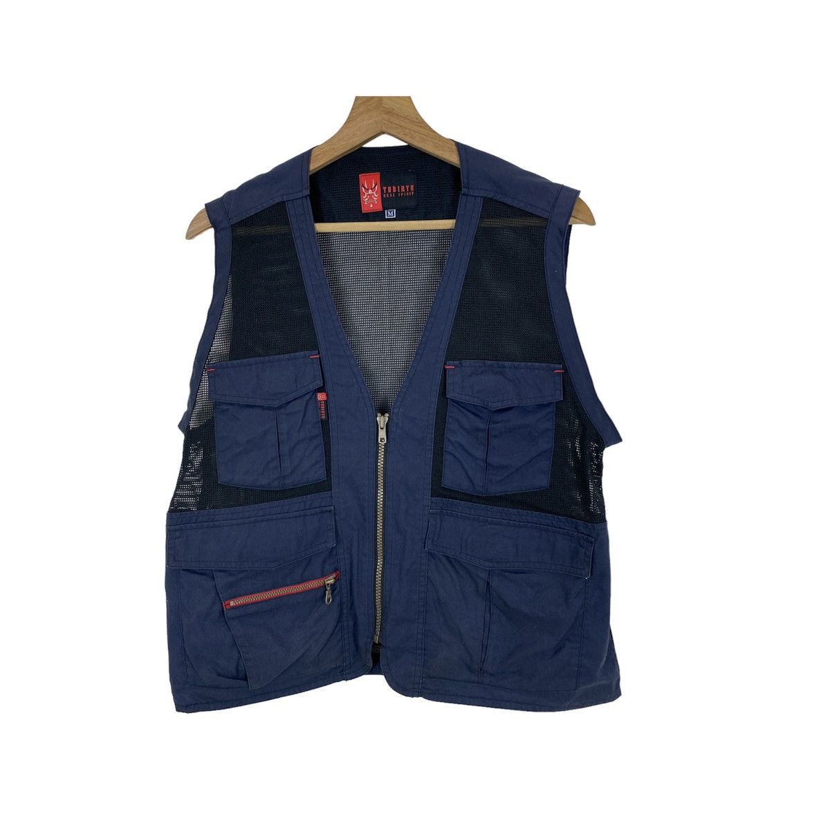 image of Military x Tracey Vest Tobiryu Real Spirit Mesh Multipocket Vest, Men's (Size Medium)