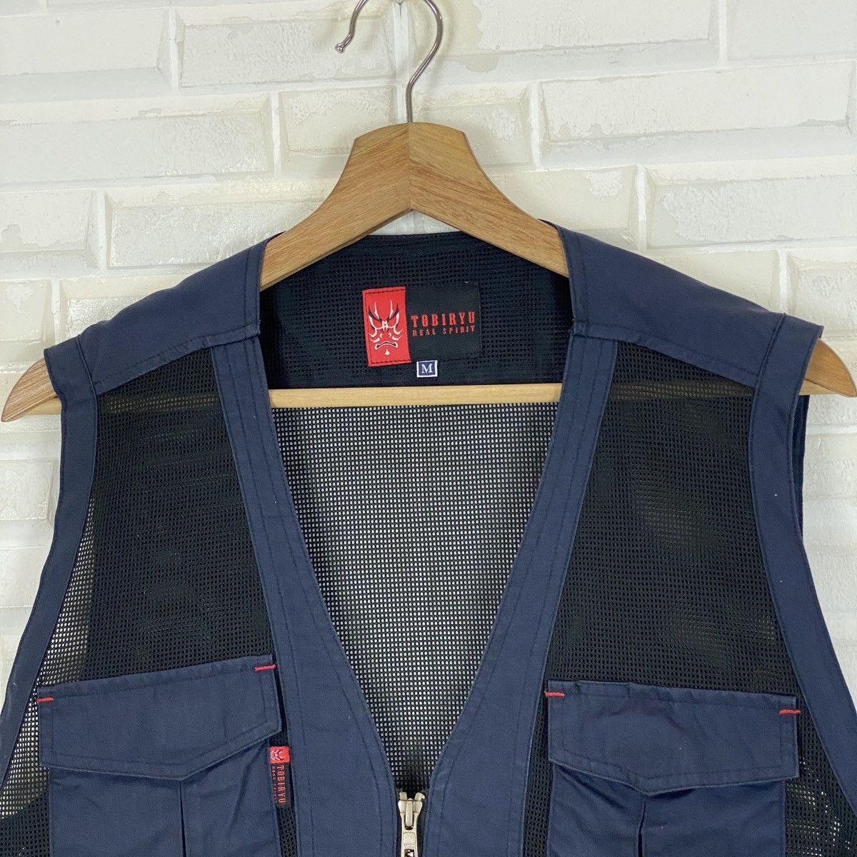 Japanese Brand Tobiryu Real Spirit Mesh Multipocket Vest Size US M / EU 48-50 / 2 - 3 Thumbnail