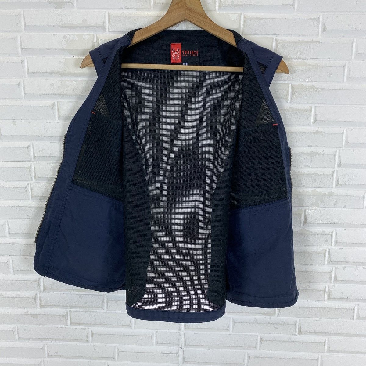 Japanese Brand Tobiryu Real Spirit Mesh Multipocket Vest Size US M / EU 48-50 / 2 - 12 Thumbnail