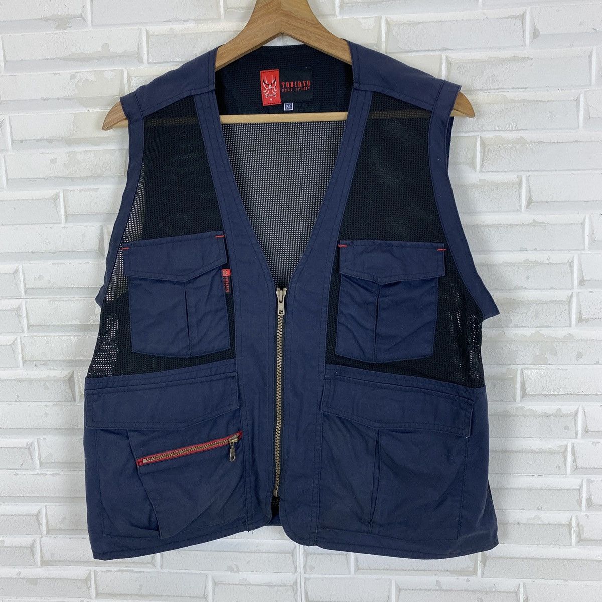 Japanese Brand Tobiryu Real Spirit Mesh Multipocket Vest Size US M / EU 48-50 / 2 - 2 Thumbnail