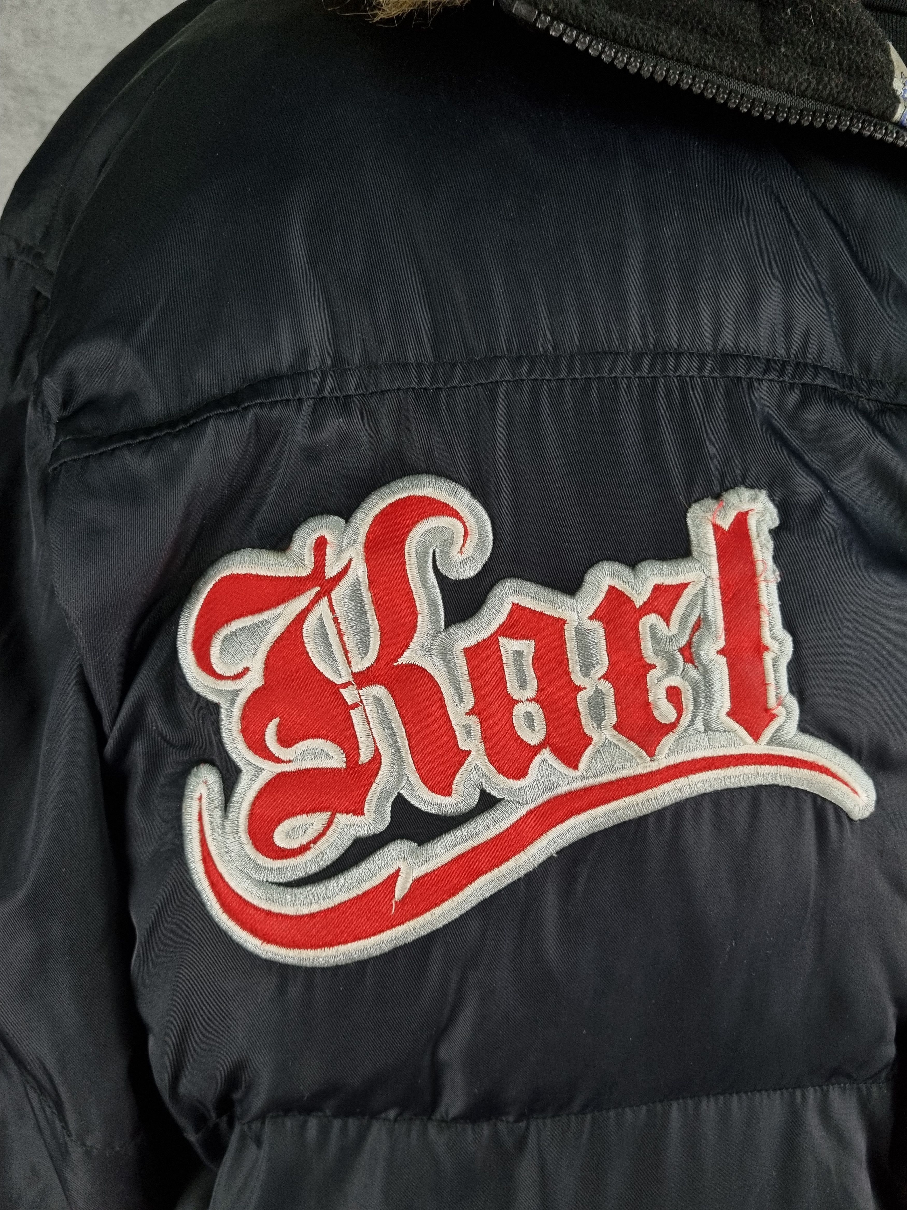 Karl Kani 90s Karl Kani Spell out big Logo Puffer Bomber Jacket Size US XL / EU 56 / 4 - 23 Thumbnail