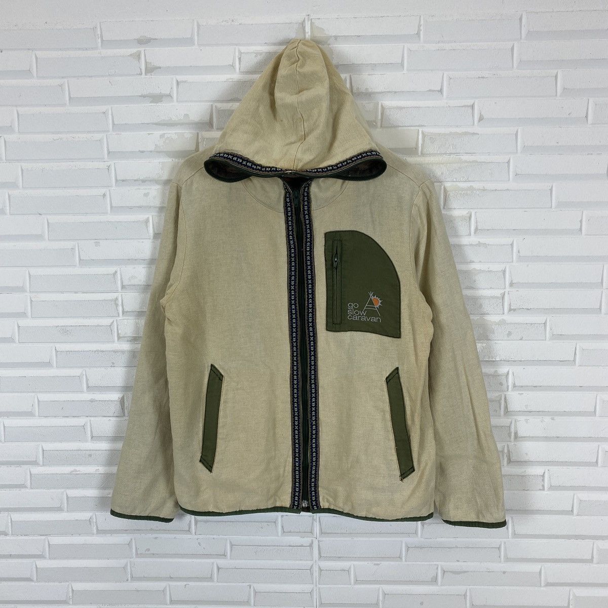go slow caravan Rare Design Go Slow Caravan Full Zipper Hoodie Size US M / EU 48-50 / 2 - 3 Thumbnail