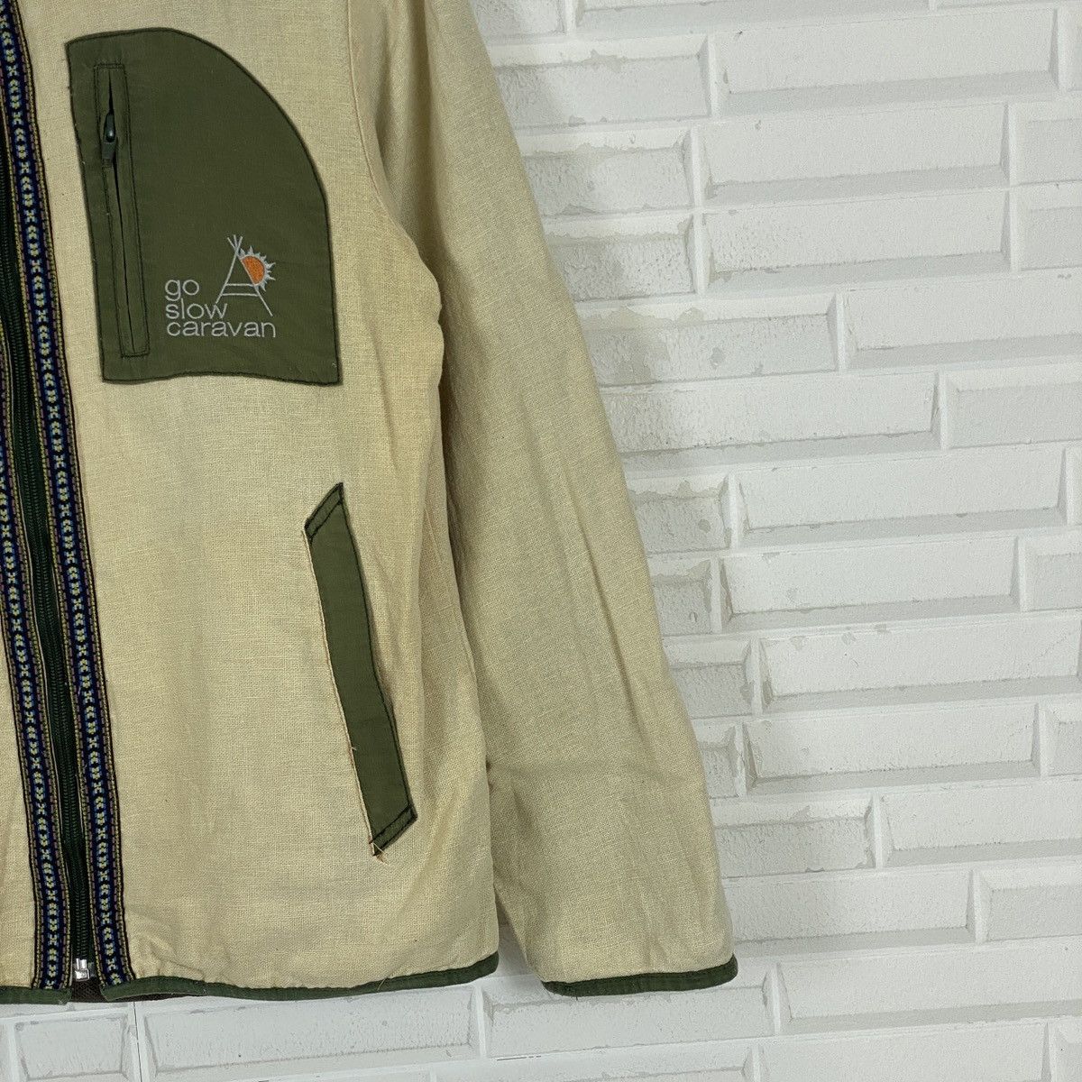 go slow caravan Rare Design Go Slow Caravan Full Zipper Hoodie Size US M / EU 48-50 / 2 - 6 Thumbnail
