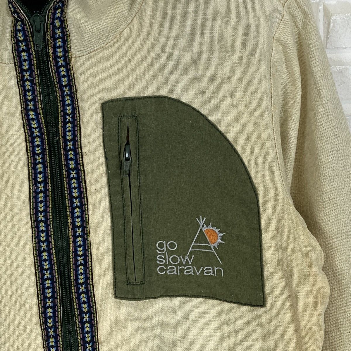 go slow caravan Rare Design Go Slow Caravan Full Zipper Hoodie Size US M / EU 48-50 / 2 - 8 Thumbnail