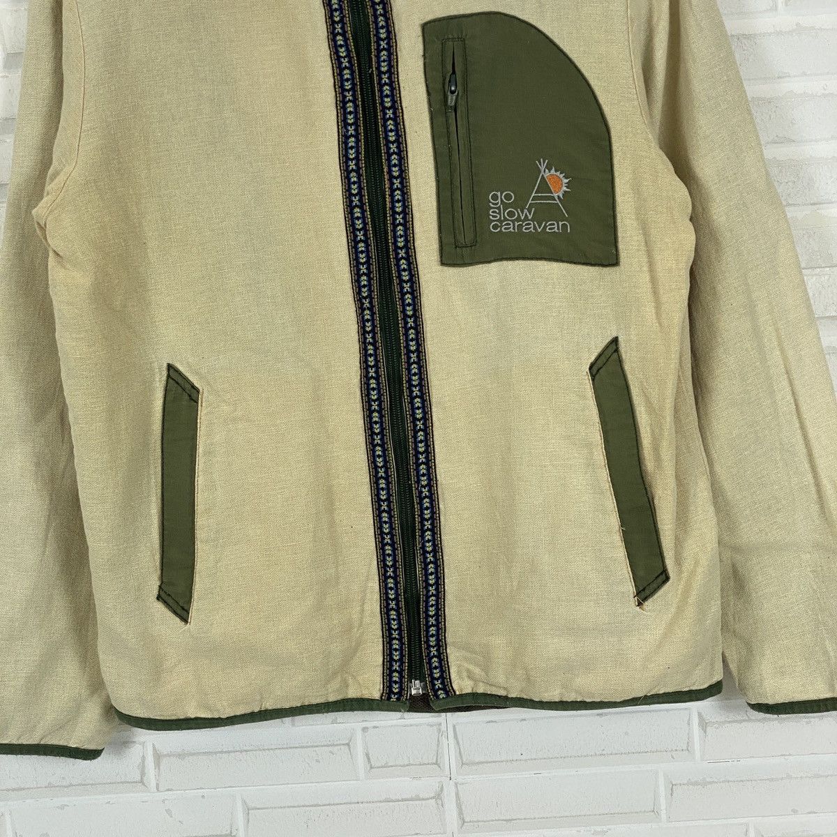 go slow caravan Rare Design Go Slow Caravan Full Zipper Hoodie Size US M / EU 48-50 / 2 - 7 Thumbnail
