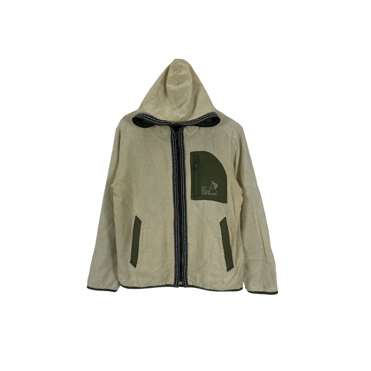 go slow caravan Rare Design Go Slow Caravan Full Zipper Hoodie Size US M / EU 48-50 / 2 - 2 Thumbnail