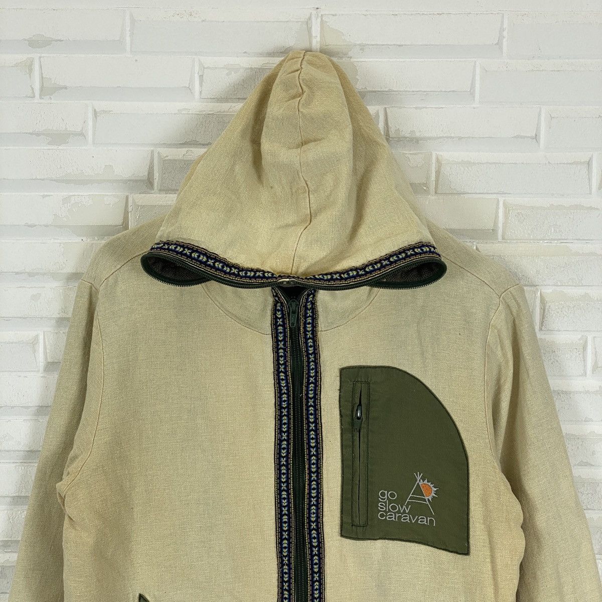 go slow caravan Rare Design Go Slow Caravan Full Zipper Hoodie Size US M / EU 48-50 / 2 - 5 Thumbnail
