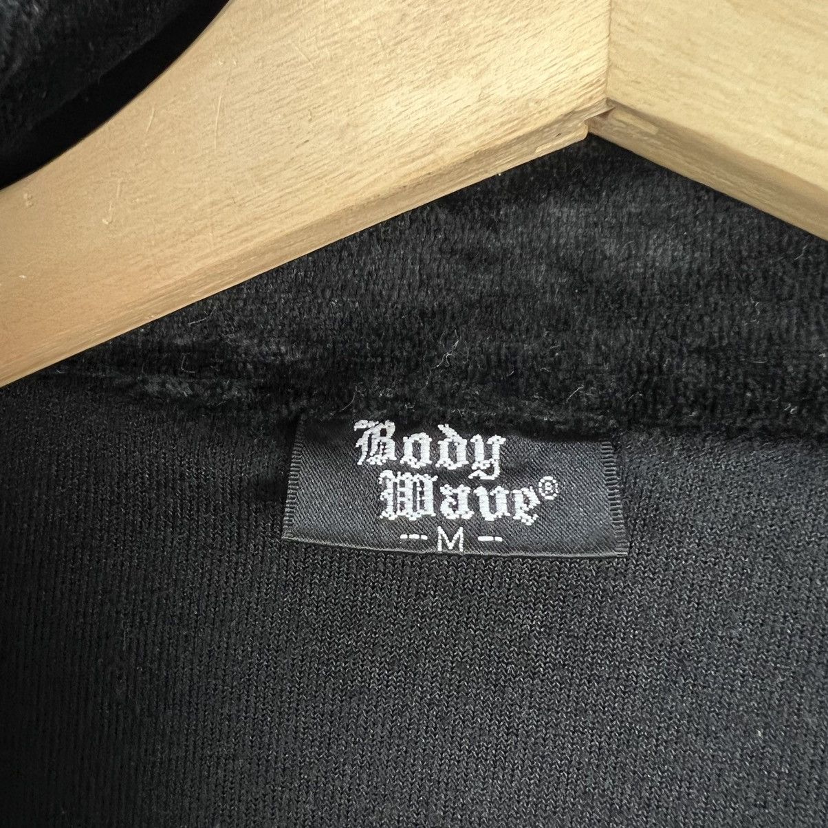 Japanese Brand ULTIMATE BLACK ICONIC PUNK STYLE VELVET JACKET BODY MAVE Size US M / EU 48-50 / 2 - 10 Thumbnail