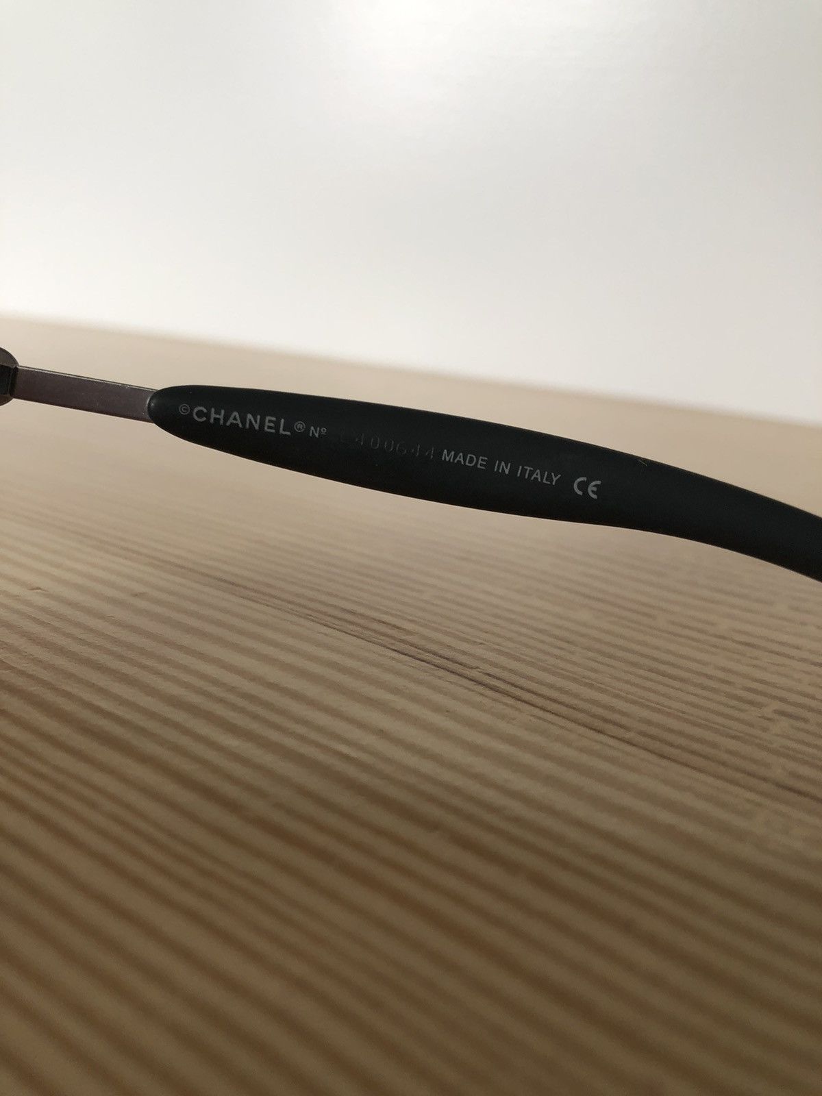 Chanel Chanel Rimless Sunglasses Pink Lenses CC Logo Made Italy Size ONE SIZE - 12 Thumbnail