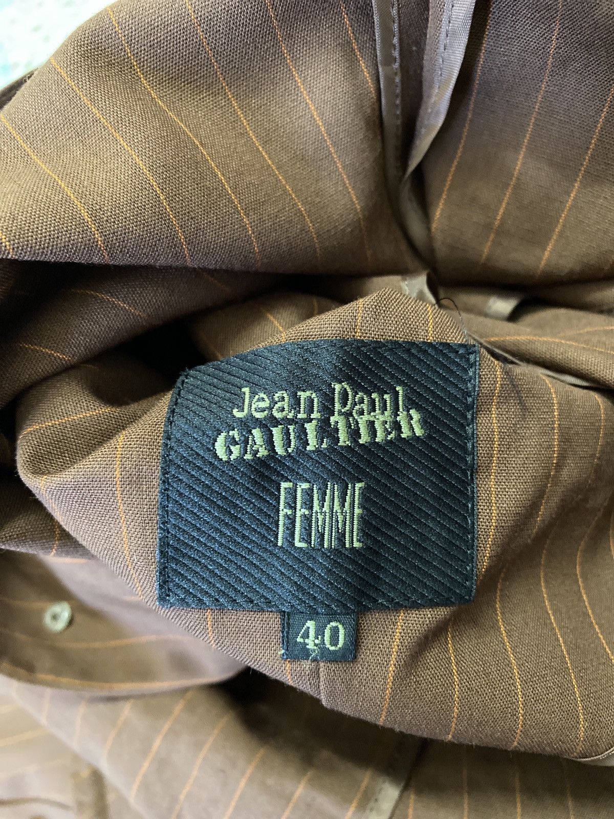 Jean Paul Gaultier JEAN PAUL GAULTIER FITTED JACKET Size US M / EU 48-50 / 2 - 10 Thumbnail