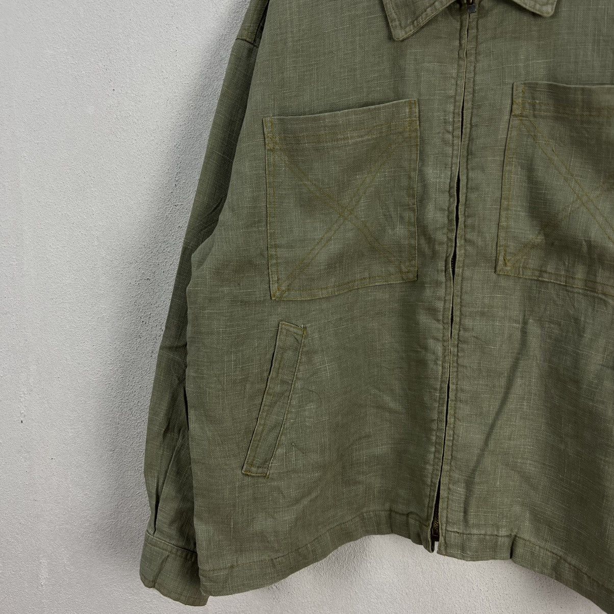 Japanese Brand VINTAGE HIKORY CHORE JACKET ATC JAPAN MADE Size US L / EU 52-54 / 3 - 4 Thumbnail