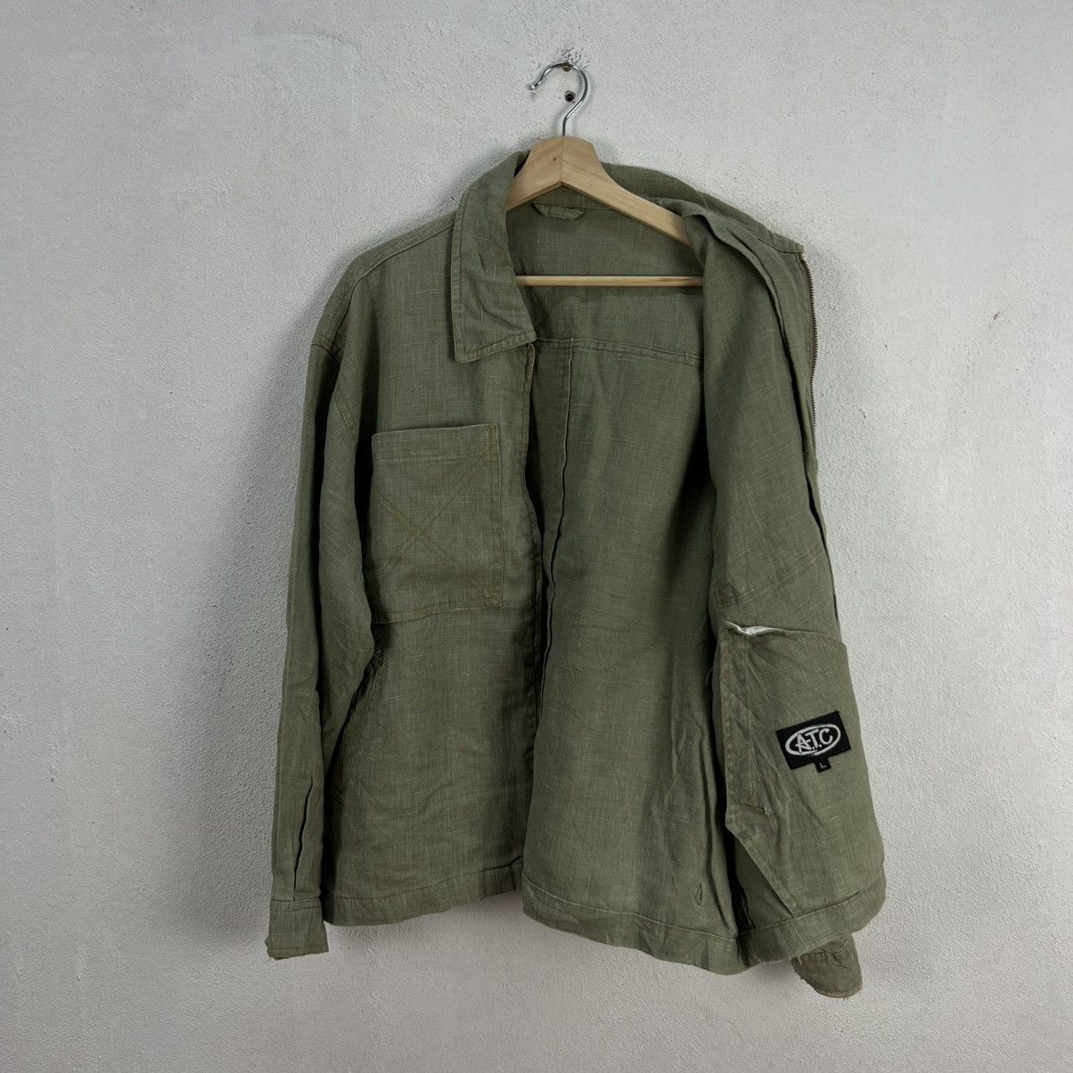 Japanese Brand VINTAGE HIKORY CHORE JACKET ATC JAPAN MADE Size US L / EU 52-54 / 3 - 11 Thumbnail