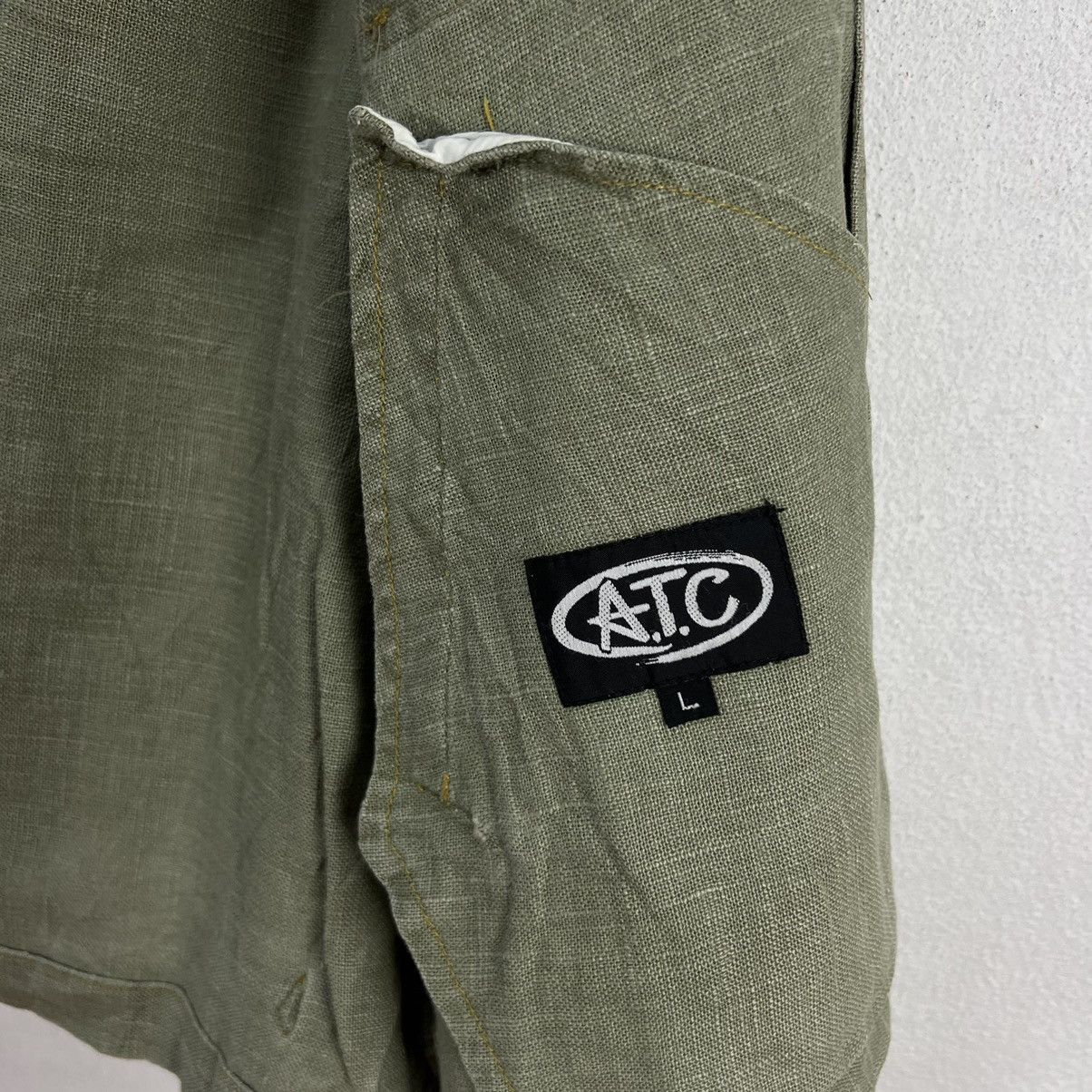 Japanese Brand VINTAGE HIKORY CHORE JACKET ATC JAPAN MADE Size US L / EU 52-54 / 3 - 12 Thumbnail