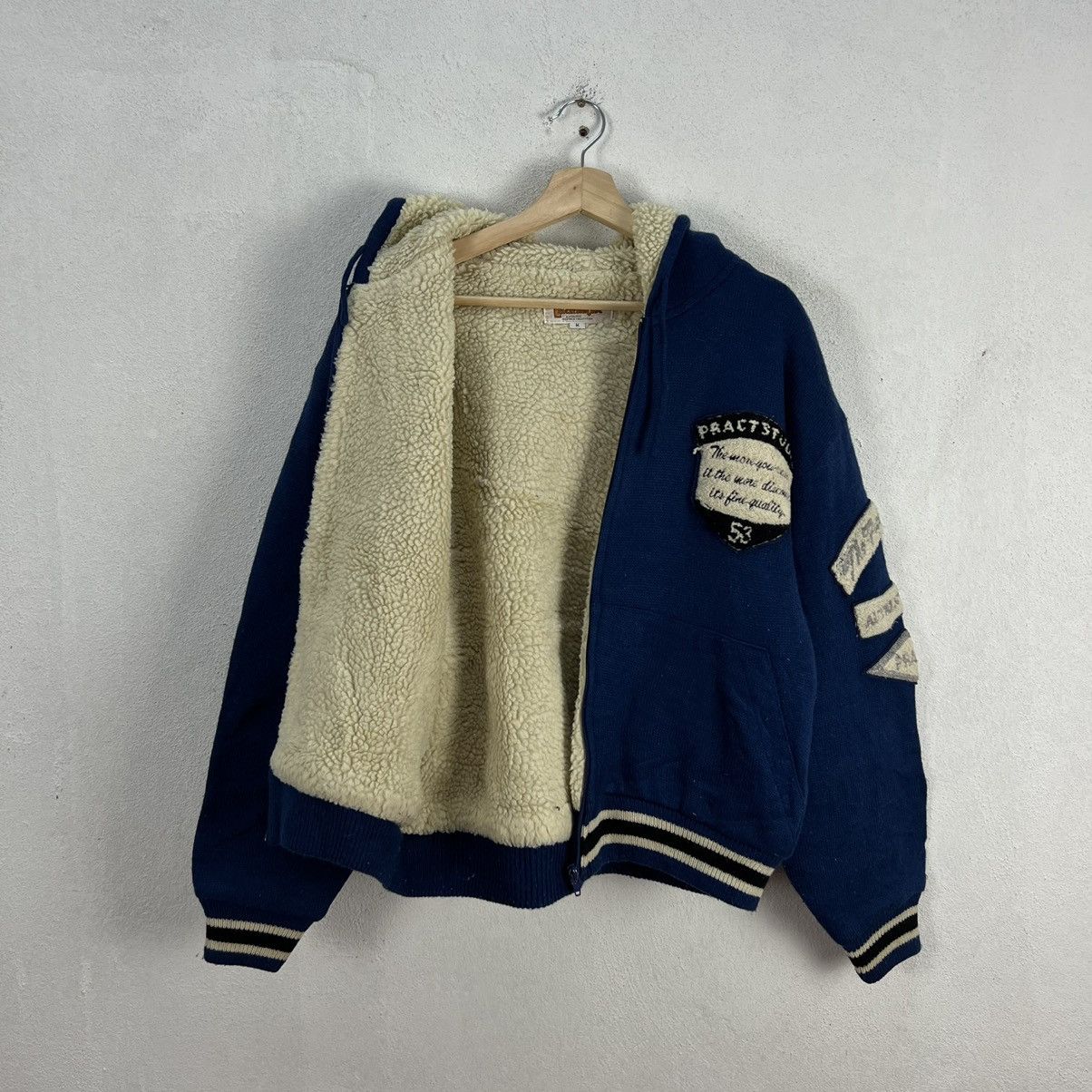 Japanese Brand VINTAGE PRACT STUDIO ZIPPER JACKET BIG LOGO Size US M / EU 48-50 / 2 - 10 Thumbnail
