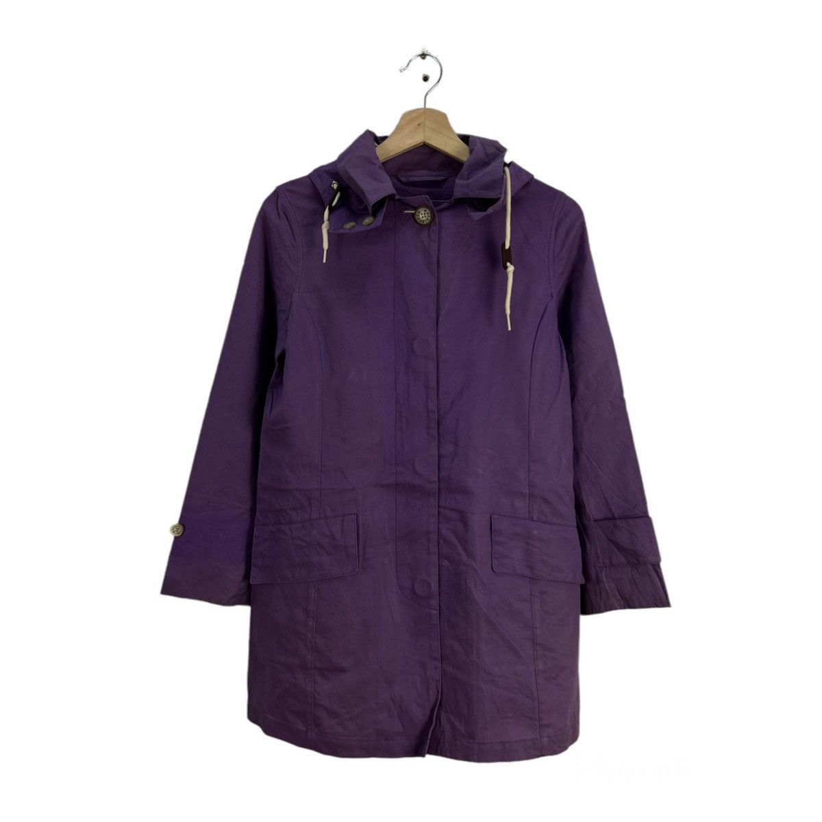 Mackintosh VINTAGE LONG JACKET HIKORY CHORE STYLE MACKINTOSH SCOTLAND Size XXS / US 00 / IT 34 - 1 Thumbnail