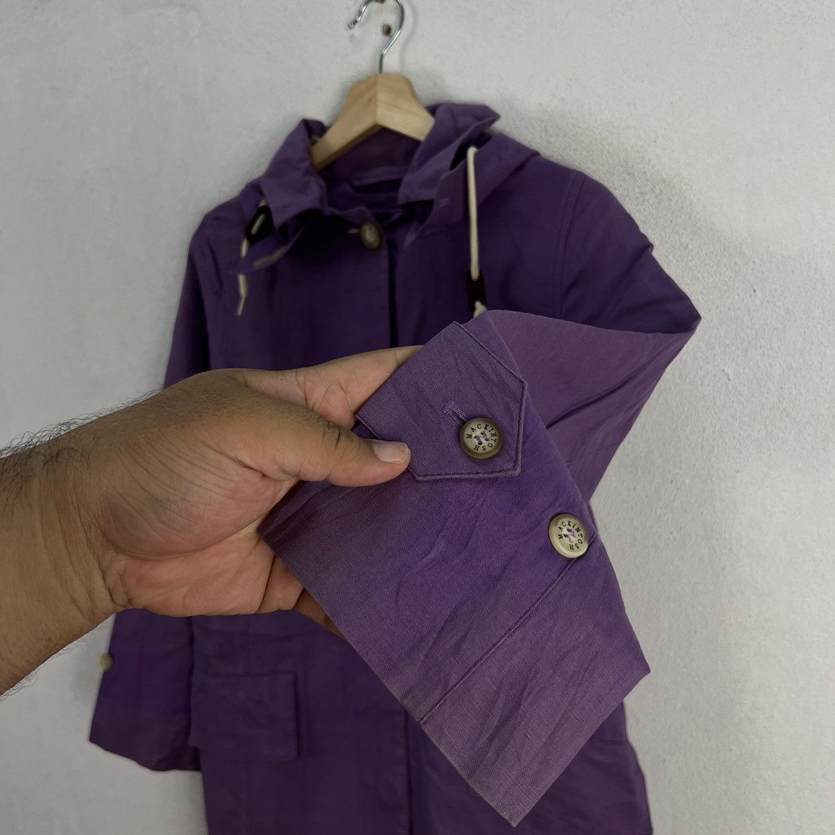 Mackintosh VINTAGE LONG JACKET HIKORY CHORE STYLE MACKINTOSH SCOTLAND Size XXS / US 00 / IT 34 - 5 Thumbnail
